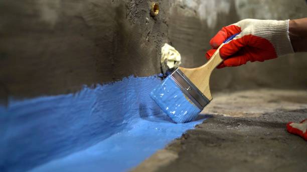Commercial Foundation Crack Repair project at a Rock Island, TN business property by SJ Waterproofing Pros
